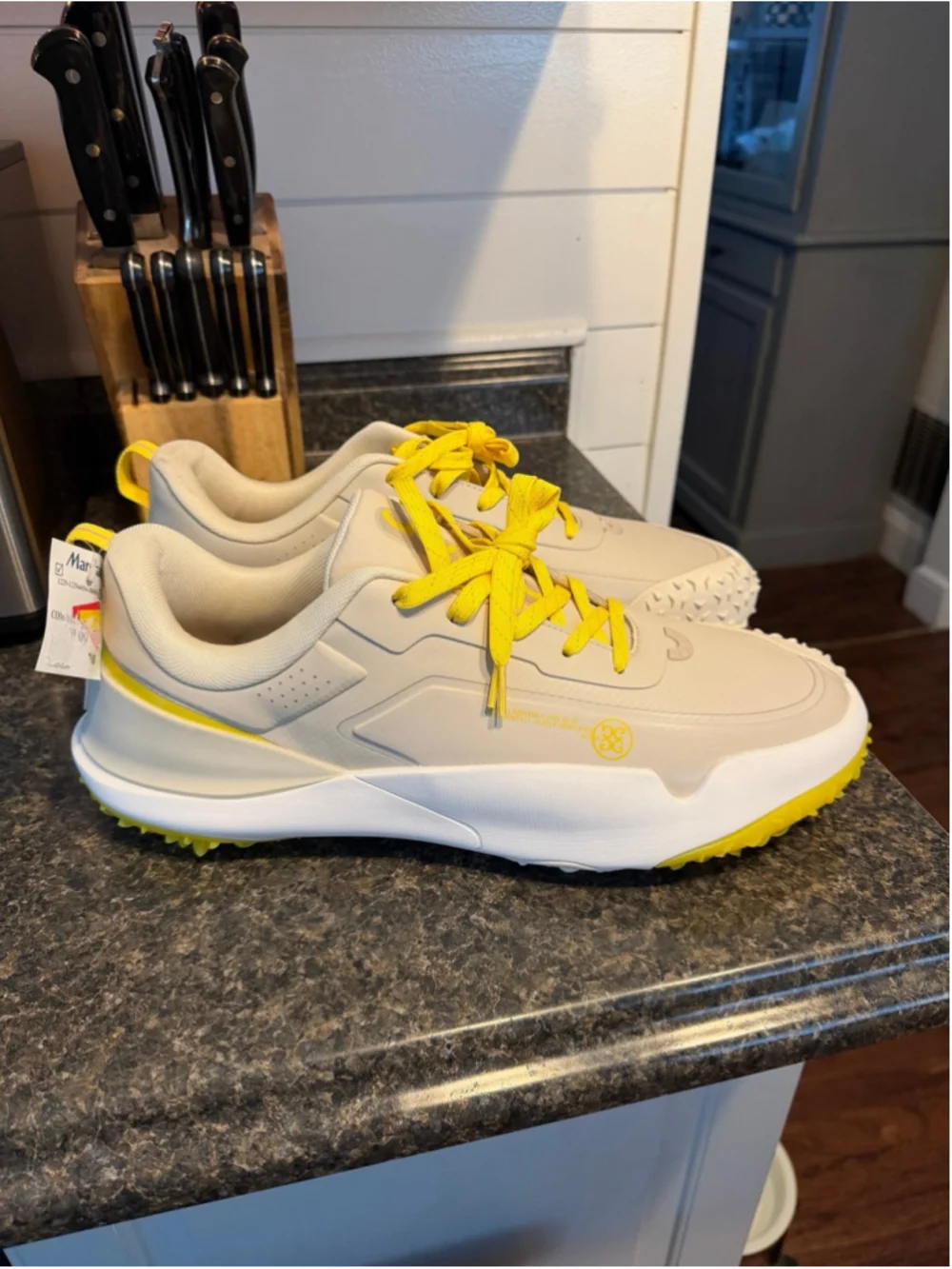 NWT New Mens G/FORE G/18 T.P.U. GOLF SHOE GUF000001-ST/CY STONE/CYBER
